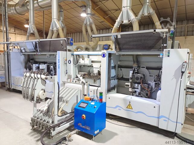 FORMAATVERWERKING EN RANDSTRUCTUREN HOMAG + BARGSTEDT KFL 525 + KFL 526 + TBH + TSP