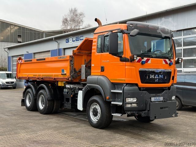 Tipper truck MAN TGS 33.400 6x6 MEILLER Kipper Euro 5 Winterd.