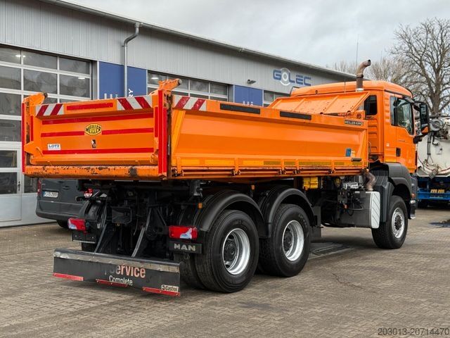 Tipper truck MAN TGS 33.400 6x6 MEILLER Kipper Euro 5 Winterd.