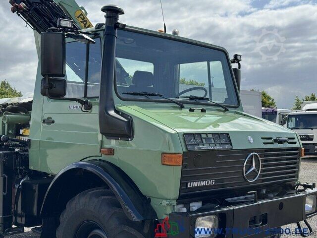 Autokran Unimog U 1400 Kran PK 7000B Kran 5+6 Steuerkreis + AHK