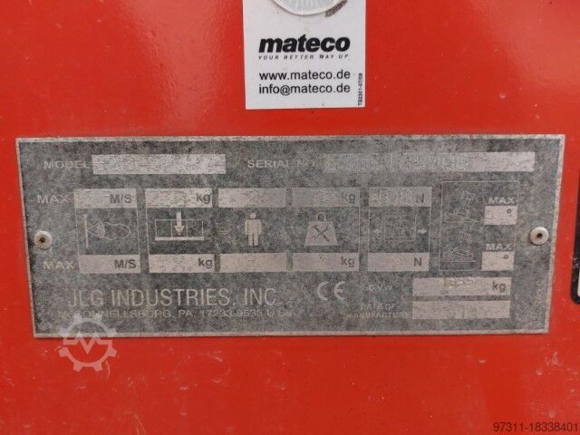 Telescopisch geleed werkplatform JLG 600AJ