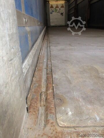 Otvorena poluprikolica sa ceradom fliegl Palettenkasten Liftachse Coilmulde