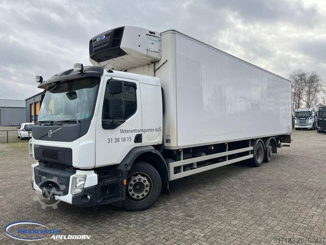 Refrigerated/freezer transport Volvo FE 320 441000 km, Steering axle, Chereau, Carrier