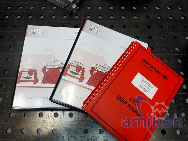 Incl. HPA-K amplifier LDS / Brüel & Kjær V780 Schwingungsprüfstand