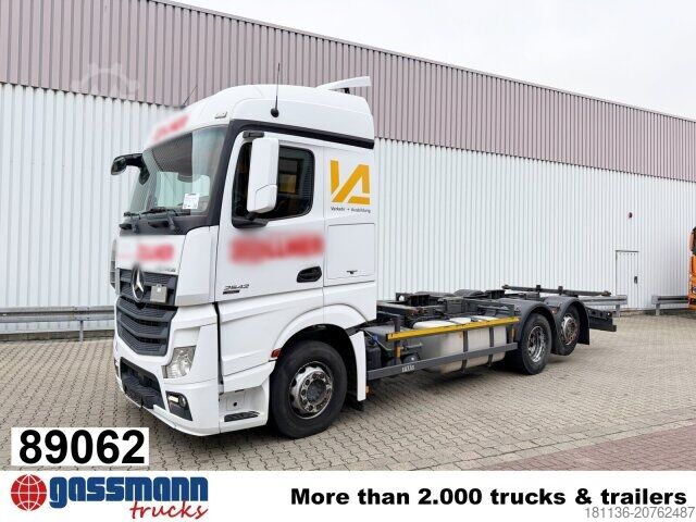 Swap body truck Mercedes-Benz Actros 2542 L 6x2, Retarder, Liftachse,