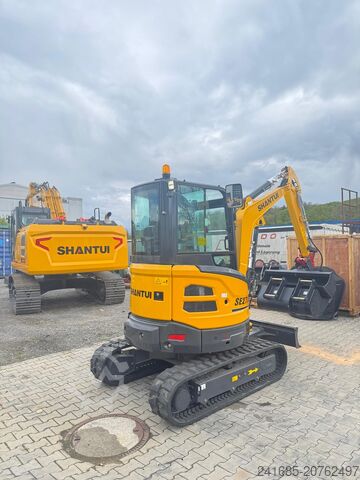 Minigraafmachine SHANTUI 2,7t SE27 Yanmar Kubota JCB bobcat sany