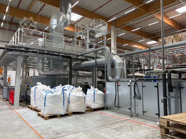 Meltblown nonwoven production line Reifenhäuser Reicofil MB 1600