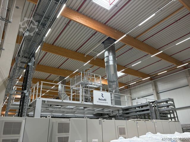 Meltblown nonwoven production line Reifenhäuser Reicofil MB 1600