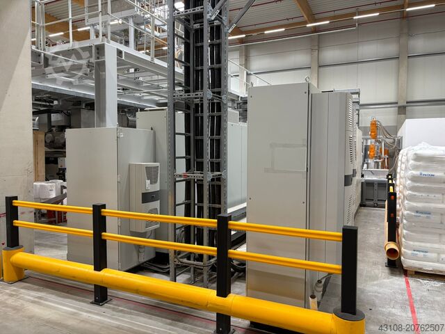 Meltblown nonwoven production line Reifenhäuser Reicofil MB 1600