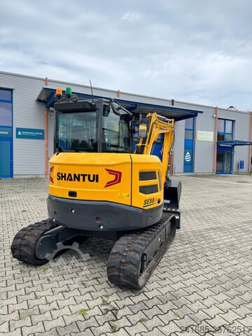 Minigraafmachine SHANTUI SE58SR 5,8t Kubota Yanmar JCB bobcat