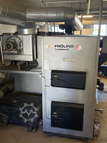 Bloque central combinada de calor y electricidad FROEHLING Hackschnitzel-Anlage 500 kW