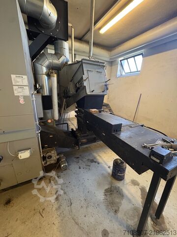 Bloque central combinada de calor y electricidad FROEHLING Hackschnitzel-Anlage 500 kW