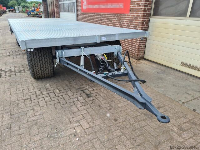 Flatbed Balenwagen verzinkt