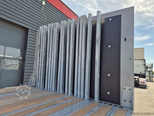 Semirimorchi a pianale Lecitrailer PLATEAU TWISTLOCKS EXTENSIBLE