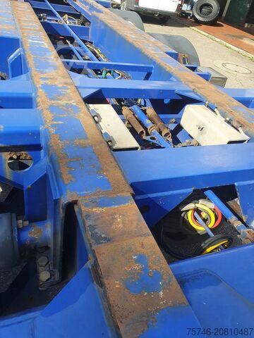 Transporte de contenedores M&V Euro 902 KS *High Cube Containerchassis auszieh...