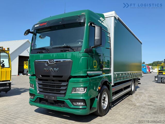 Truck with tarpaulin MAN 18.470 / 19 PALLETS / NEW MODEL