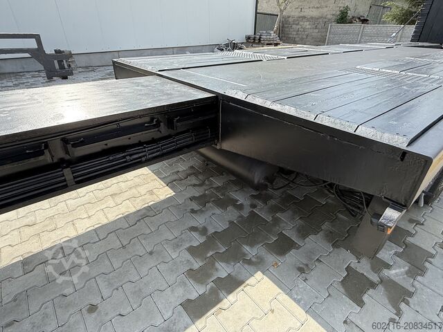 Low-bed semi-trailer for transporting construction machinery FAYMONVILLE FAYMONVILLE STZ-6WAU – 6 AXLES – 92.2GVW