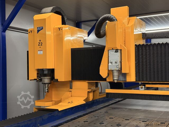 Vezellaser snijmachine MicroStep MSF Pro 4020 10KW Fiber mit Bohrspindel!