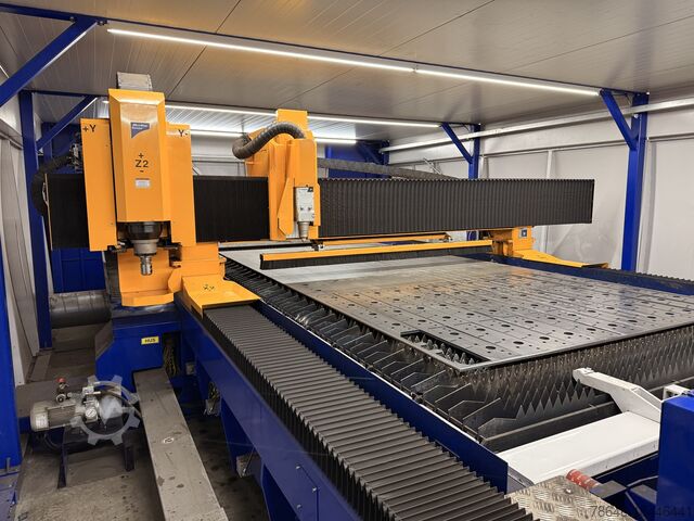 Szálas lézervágó gép MicroStep MSF Pro 4020 10KW Fiber mit Bohrspindel!