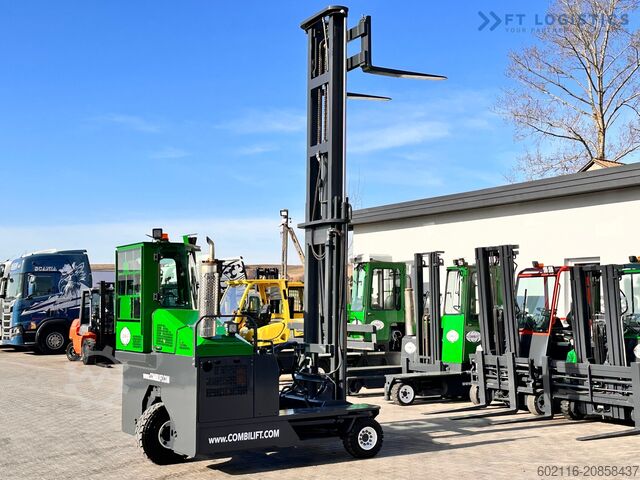 4-way forklift truck Combilift C4000 / LPG / DUPLEX / 4500MM /FREE LIFT