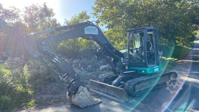 Midigraafmachine 7t - 12t Eurocomach Es 85 Zt with 3 buckets