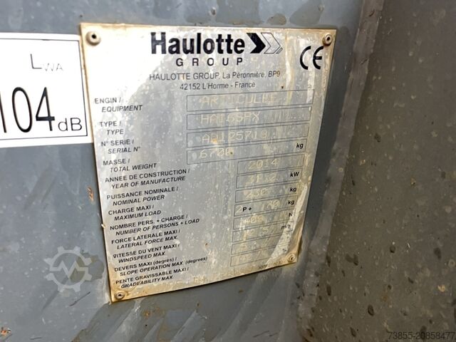 Articulated Boom Lift Haulotte Ha 16 Spx (16m)