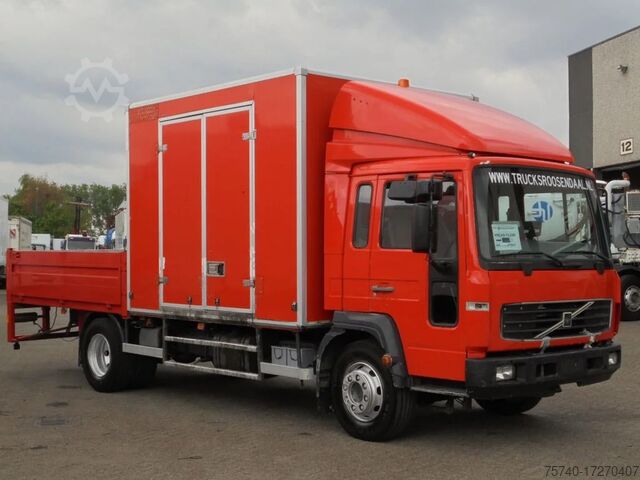 Laadplatform Volvo FL 220 + Manual + HMF 150 crane