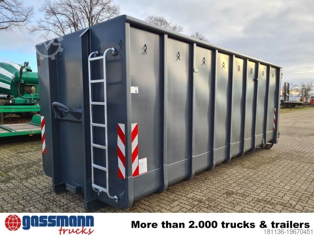 Afzetcontainer  Abrollcontainer mit Flügeltür ca. 36m³