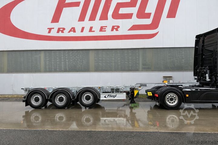 3-akslet containerchassis Vario V2+ FLIEGL SDS 380 Containerchassis Vario V2+