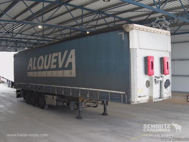 Open oplegger met zeil Schmitz Cargobull Curtainsider Coil