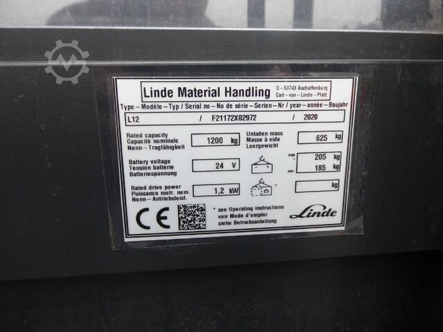 Hochhubwagen Linde L12