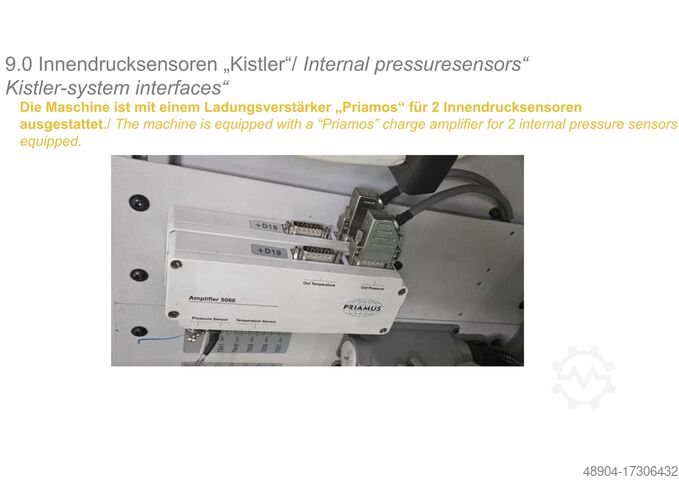 Spritzgießmaschine Arburg 1500T 2000-400 Drehtisch vertikal