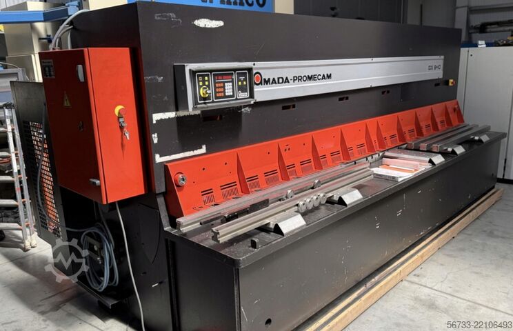 Hydraulische Tafelschere AMADA PROMECAM GX 4000 x 8 mm