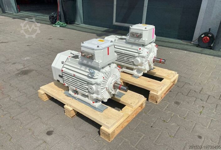 Elektri̇k motoru ABB M3HP 180 MLB / FACTORY NEW