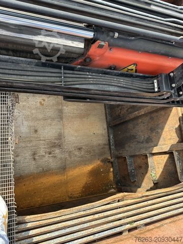 Abrollkipper  Glas Kran Mulde / Palfinger PK 16502 / Funk