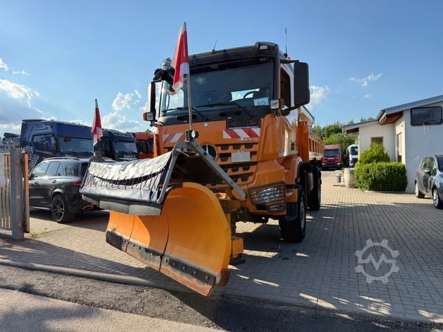 Tre-sidet tipbil MERCEDES-BENZ Arocs 2036 4x4 Meiller+Bordmatik+WINTERDIENST