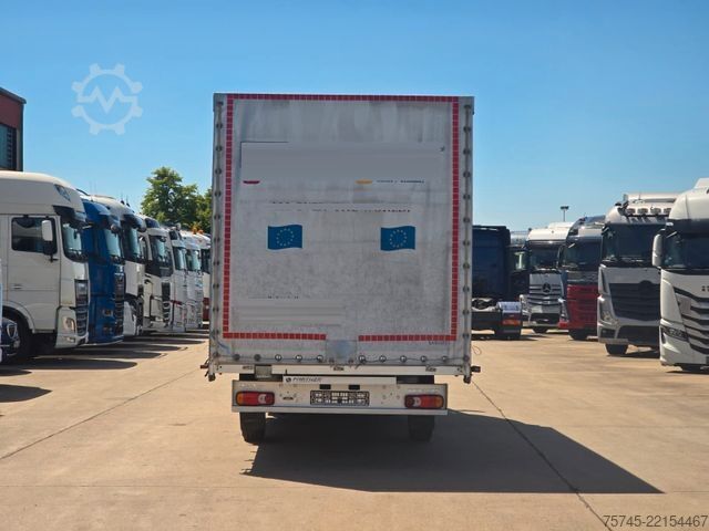 Gardinsided kassevogn RENAULT MASTER * PR+PL * SCHLAFKABINE * KLIMA * TEMP*TOP