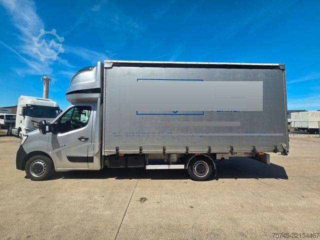 Gardinsided kassevogn RENAULT MASTER * PR+PL * SCHLAFKABINE * KLIMA * TEMP*TOP