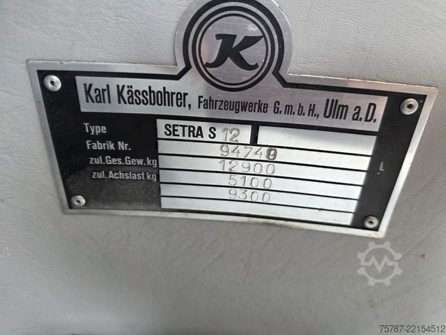 Autobus za međugradski prevoz SETRA S12 Oldtimer
