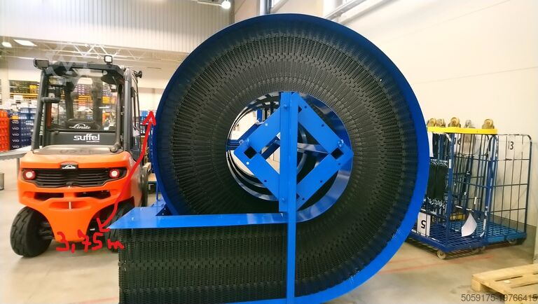 Spiraaltransporteur / transportband Jonge Poerink Conveyors B.V. JP HD XL Spiral