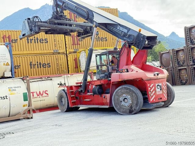 Volle container reachstacker Kalmar DRF400-60C5
