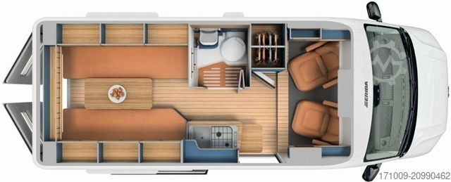 Autocamper HYMER/ERIBA Eriba Car 602 Winter+Chassis Paket Schlafdach