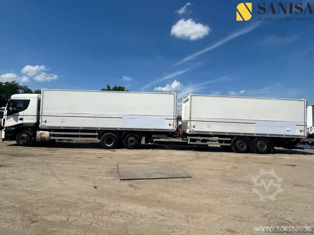 Samochód do przewozu napojów Iveco Stralis AS260S46/2x LBW/Schwenkwand/Kron