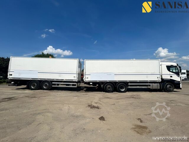 Samochód do przewozu napojów Iveco Stralis AS260S46/2x LBW/Schwenkwand/Kron