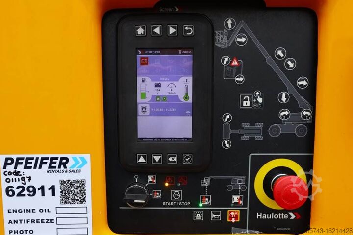 Telescopic boom lift Haulotte HT28RTJ PRO Valid inspection, *Guarantee! 4x4x4 Dr