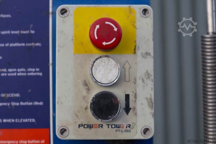 Articulated boom lift JLG Power Tower Electric, 5.10m Working Height, 250kg