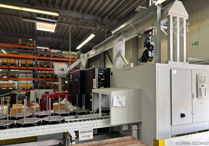Centro de torneado y fresado CNC Hwacheon Hi-TECH 450BL YSMC  Automatisierung