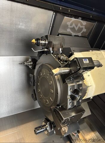Centro de torneado y fresado CNC Hwacheon Hi-TECH 450BL YSMC  Automatisierung