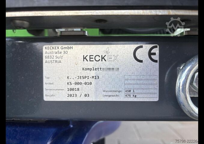 Gatunreningsmaskin KECKEX JESPI-WEEDEX M13