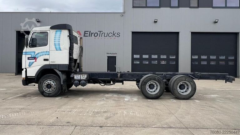 Châssis cabine Volvo FH 12.420 (LAMES / STEEL SUSP. / BOITE MANUELLE...